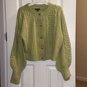 Target Wild Fable Green Sweater